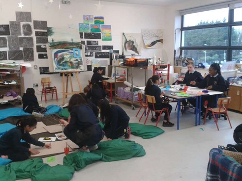 Studio activity, Scoil Bhríde Cailíní 